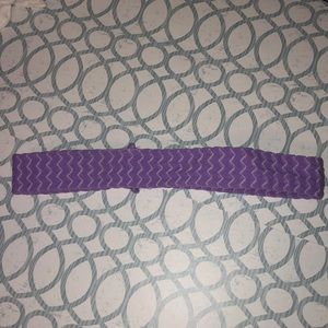 purple headband